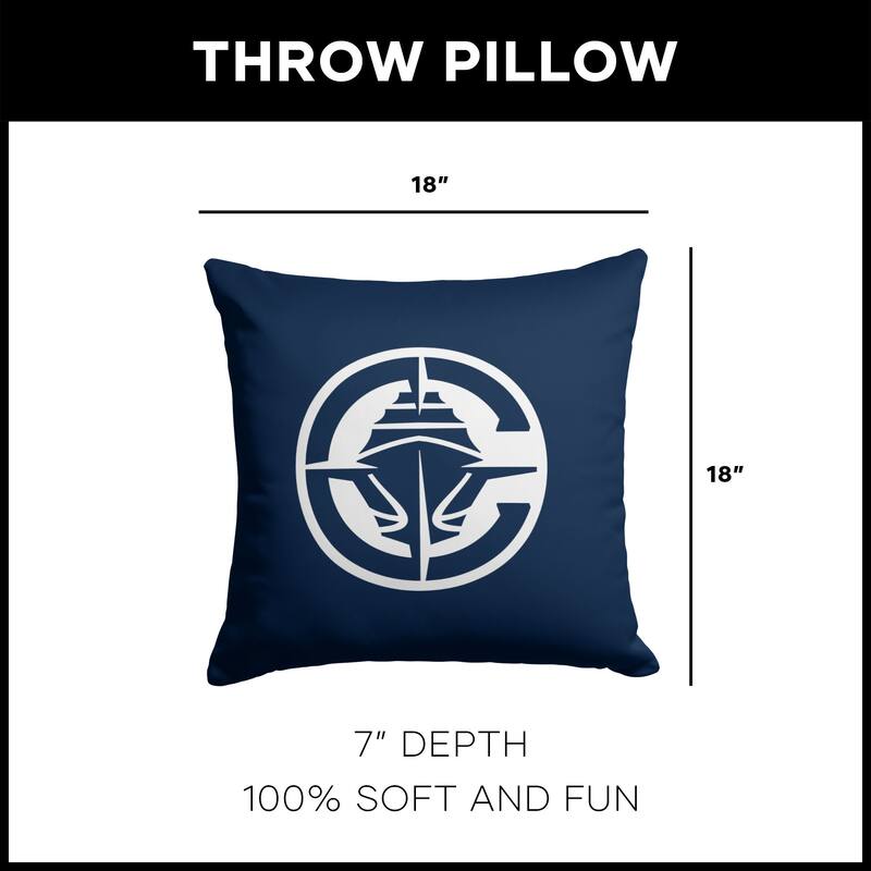 NBA Double Down 18 Inch Throw Pillow