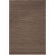 preview thumbnail 34 of 64, Hand Woven Yale Contemporary Solid Braided New Zealand Wool Area Rug Taupe - 5' x 8'