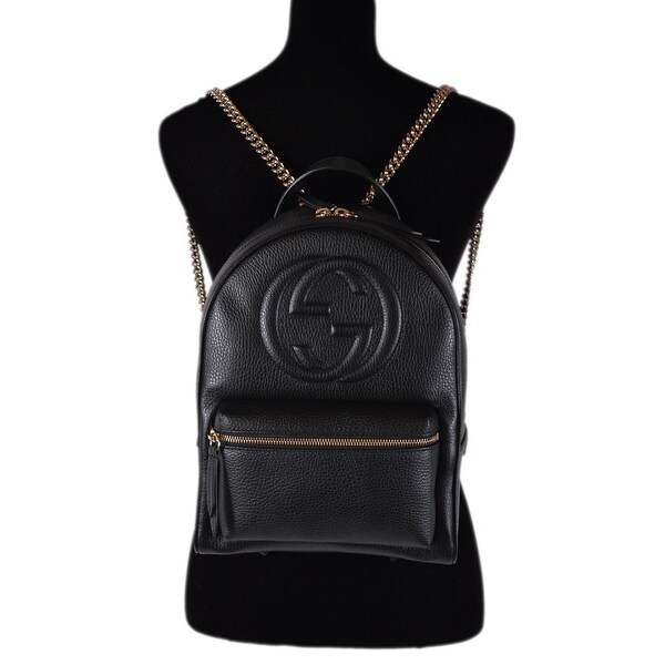 gucci backpack chain straps