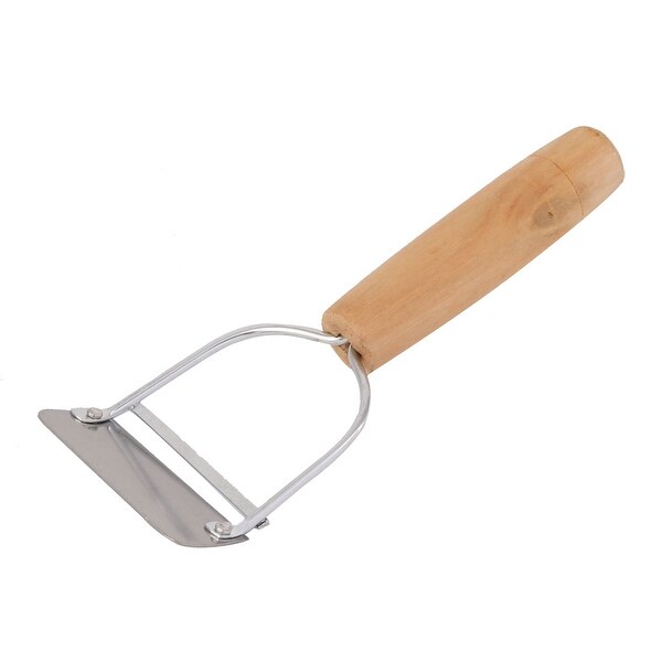 Shop Wooden Handle Metal Fruits Vegetable Cutter Peeler ...
