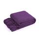 Boon Knitted Tweed Couch Throw - 60" x 80" - Imperial Purple