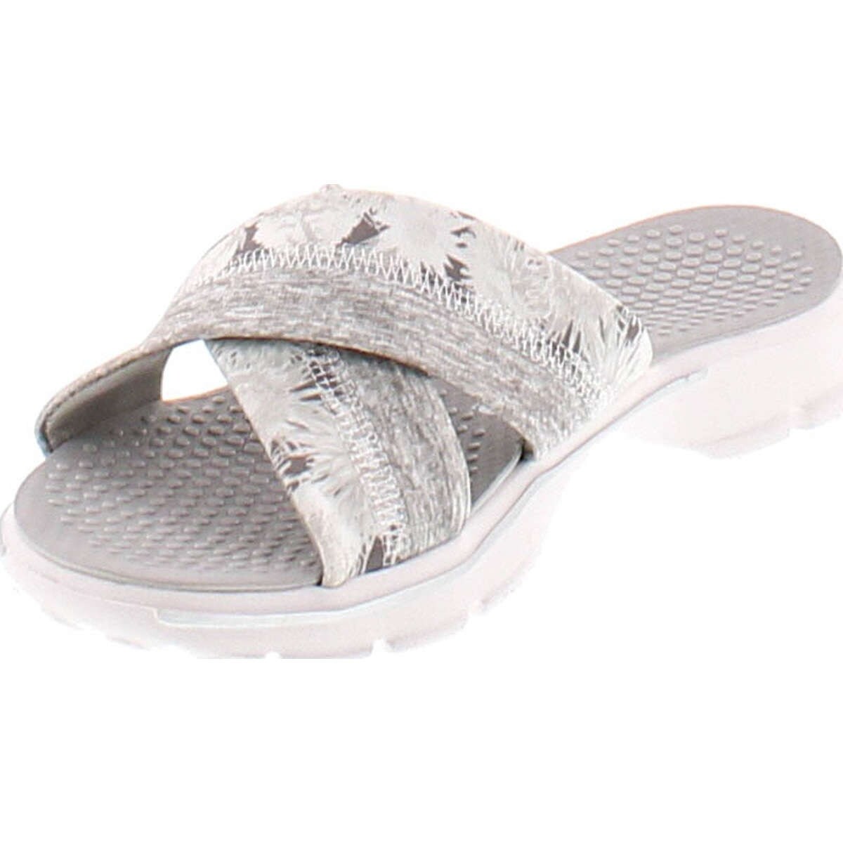 skechers women's performance go walk fiji flip flop