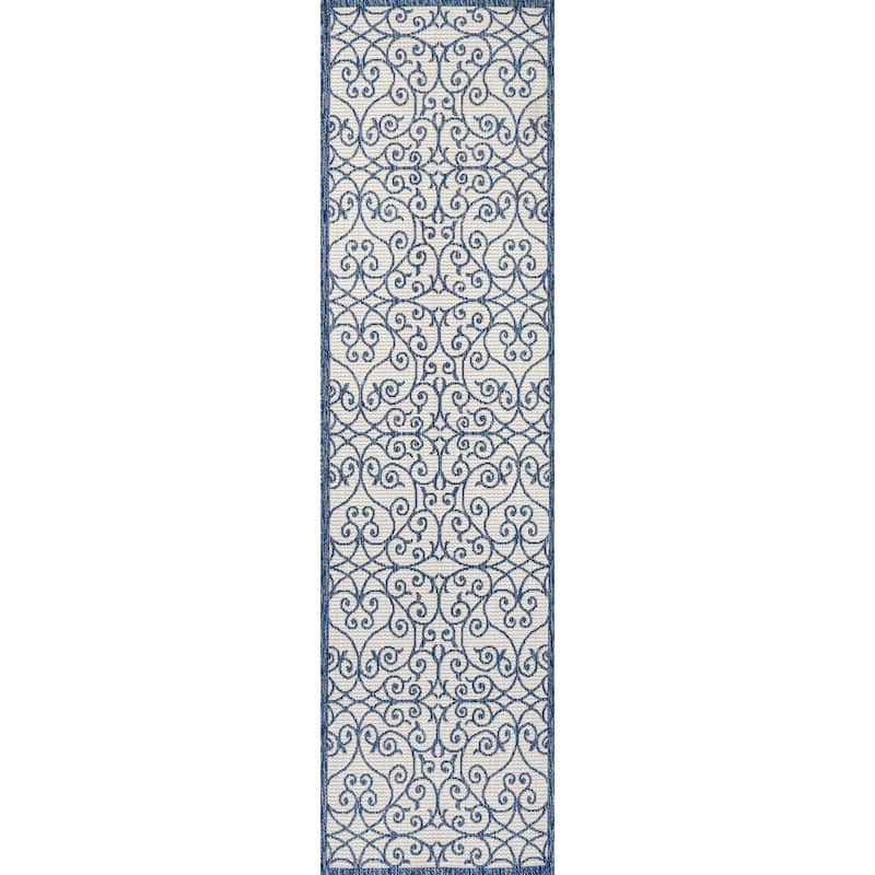 JONATHAN Y Ourika Textured Weave Indoor/Outdoor Area Rug