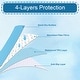 preview thumbnail 3 of 4, Highly Absorbent and Reusable Bed Pads Waterproof - 34" X 36"
