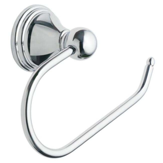 Moen Single Post Toilet Paper Holder from the Preston Collection - Chrome