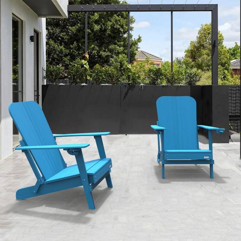 2Piece Folding Adirondack Chair with Cup Holder Bed Bath & Beyond