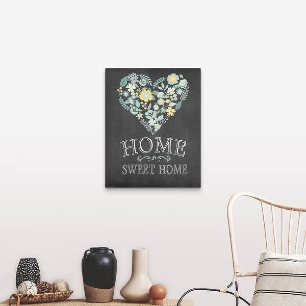 Shop Home Sweet Home Canvas Wall Art On Sale Overstock 21002681