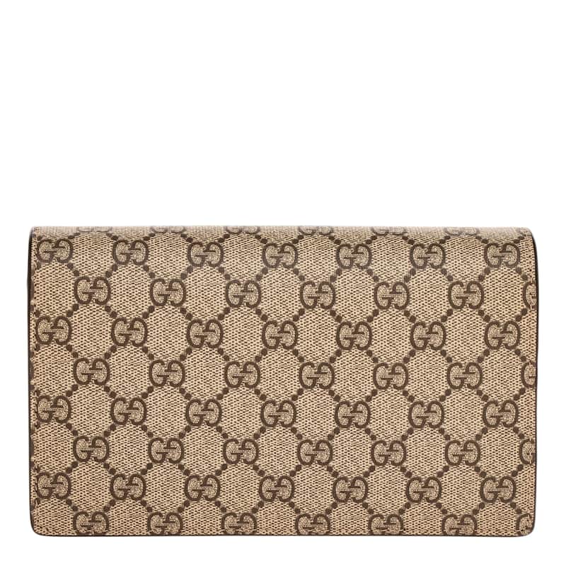 Gucci Bi-Color GG Marmont Wallet on Chain