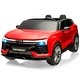 preview thumbnail 1 of 26, 24V Kids Electric Ride on Car 2 Seater SUV, Battery Powered Truck Licensed Chevrolet Vehicle Red