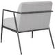 preview thumbnail 4 of 5, Uttermost Brisbane Light Grey Accent Chair