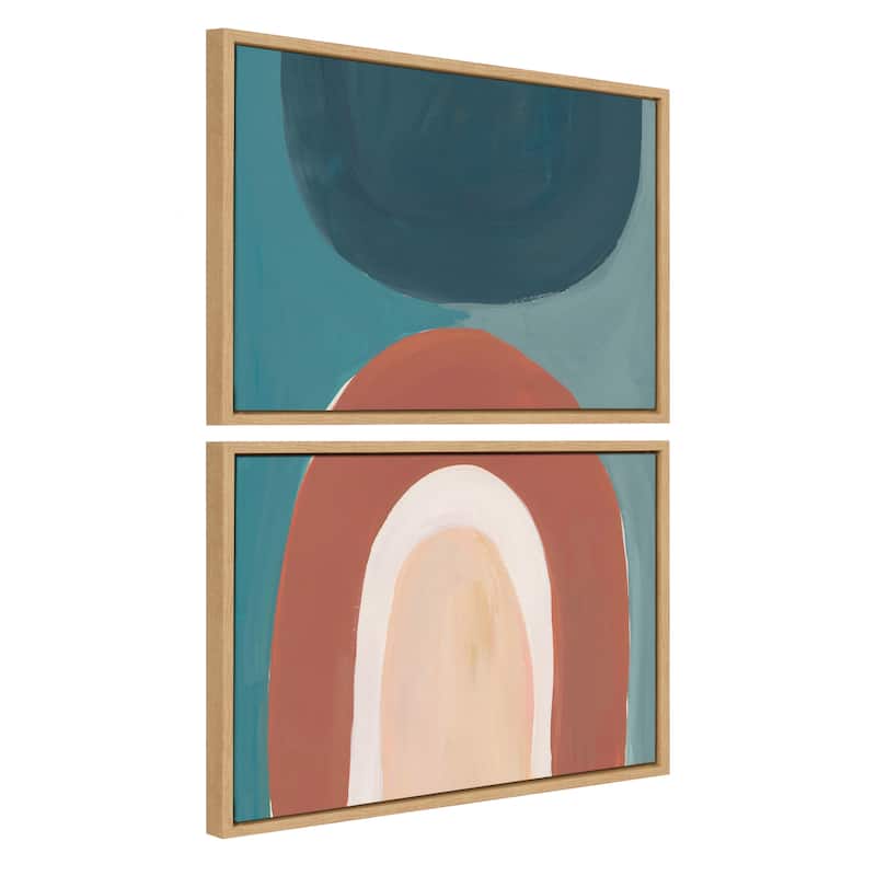 Kate and Laurel Sylvie Teotitlan Canvas Art Set by Kate Aurelia Holloway