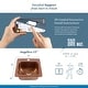 preview thumbnail 9 of 9, Angelico Copper 15" Single Bowl Drop-In Kitchen Sink with 1 Hole