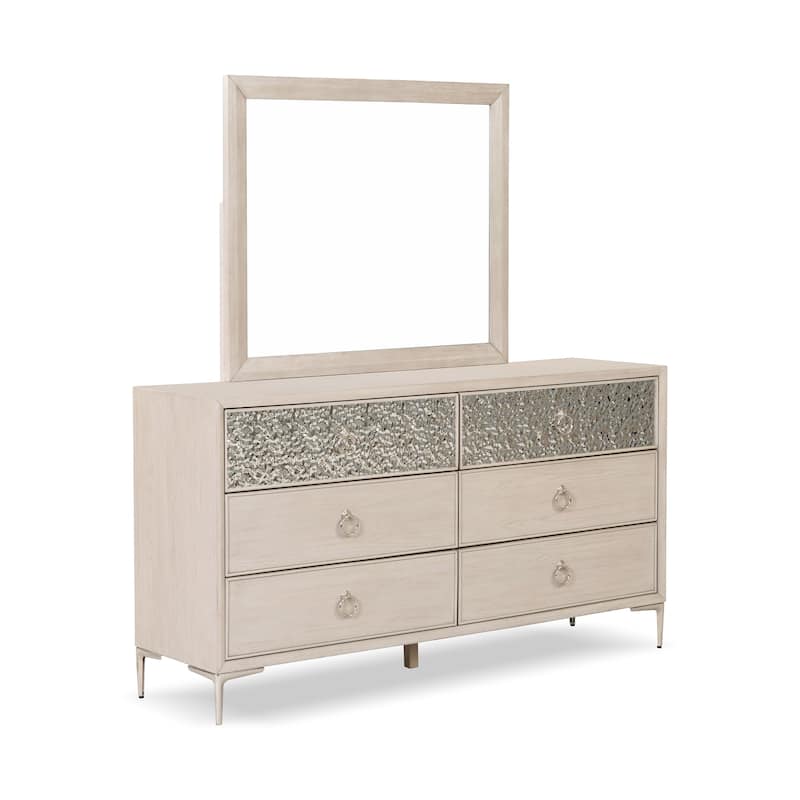 Furniture of America Fable Modern 5-Piece Solid Wood Panel Bedroom Set