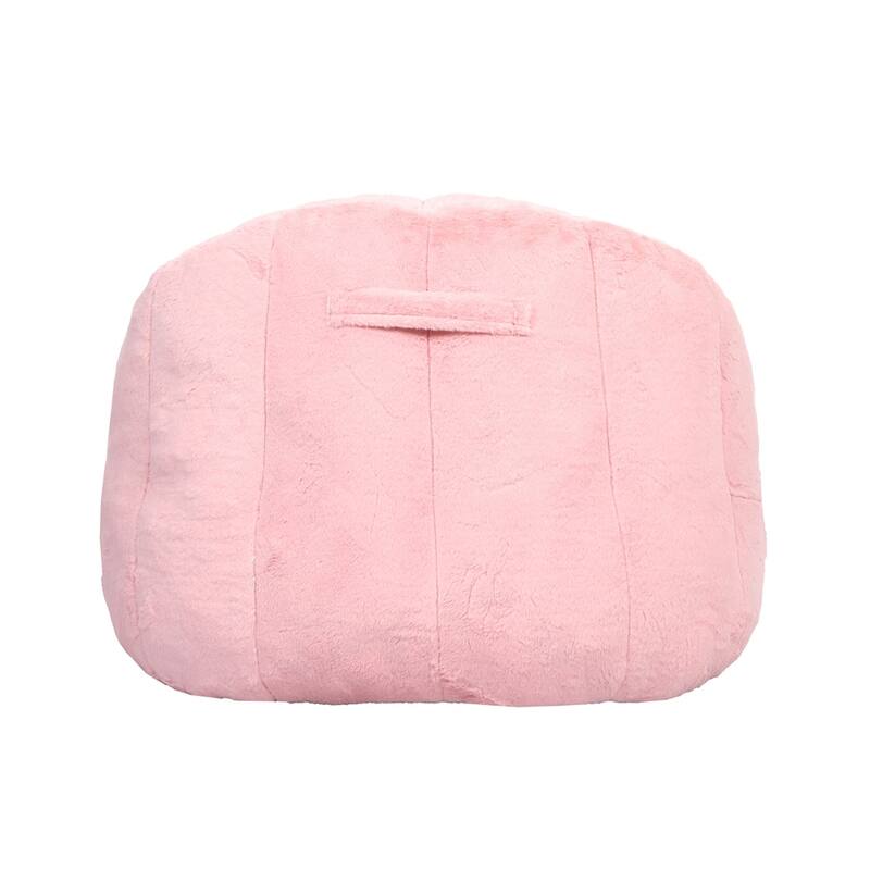 Lazy Comfy Chairs faux fur Fabric BeanBag Chair in Living Room Bedroom