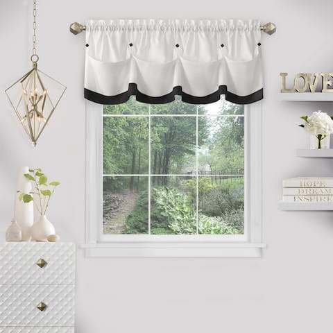 Lana Window Curtain Valance 58x14