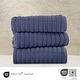 preview thumbnail 54 of 61, Classic Turkish Towels Cotton Bath Sheets Set of 3 Oversized Ribbed Towels, Ultra-Soft & Absorbent - 40x65