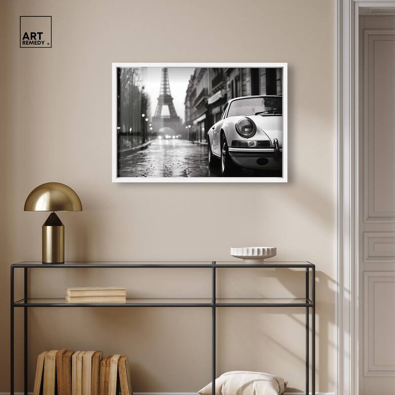 Rainy Day Paris Shadowbox by Art Remedy