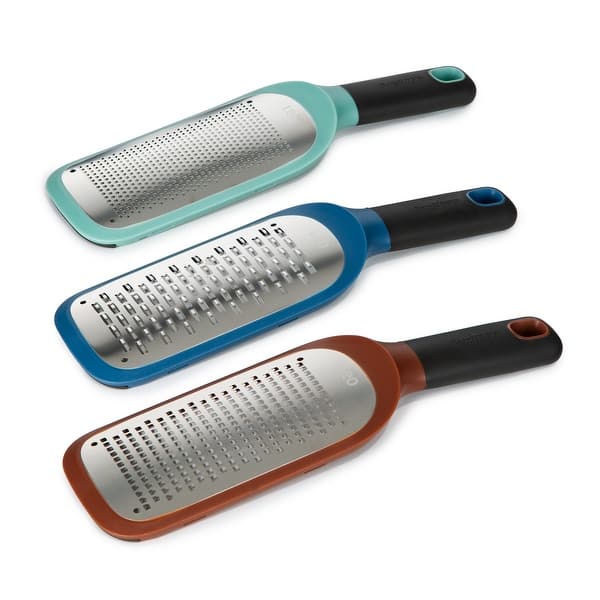 slide 2 of 6, BergHOFF Leo 3Pc Grater Set Green, Blue, Brown - 3Pc