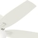 preview thumbnail 3 of 20, Hunter 52" Newsome Flush Mount Ceiling Fan with LED Bowl Light Kit and Pull Chain