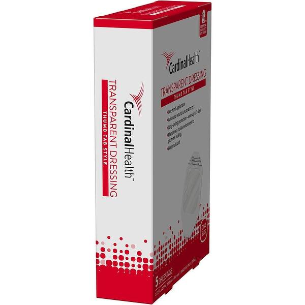 Shop Cardinal Health 2 375x2 75 In Thumb Tab Transparent Dressing