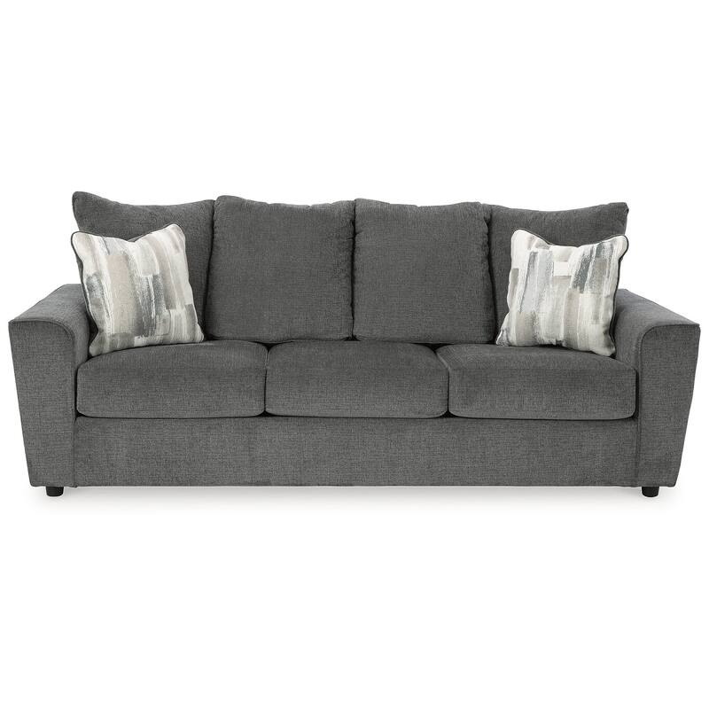 Signature Design by Ashley Stairatt Gray 2-Piece Upholstery Package - 86"W x 38"D x 39"H