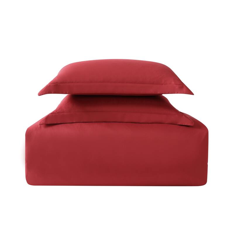 Truly Soft Everyday Solid 3-piece Duvet Cover Set