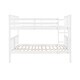 preview thumbnail 4 of 11, Full Convertible Bunk Bed with Guardrails & Ladder - Strong Wooden Build