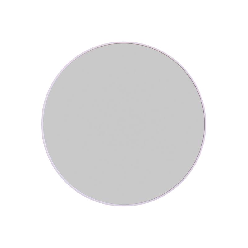 Glass Warehouse SF-R-24 Leia 24" Diameter Contemporary Circular Framed