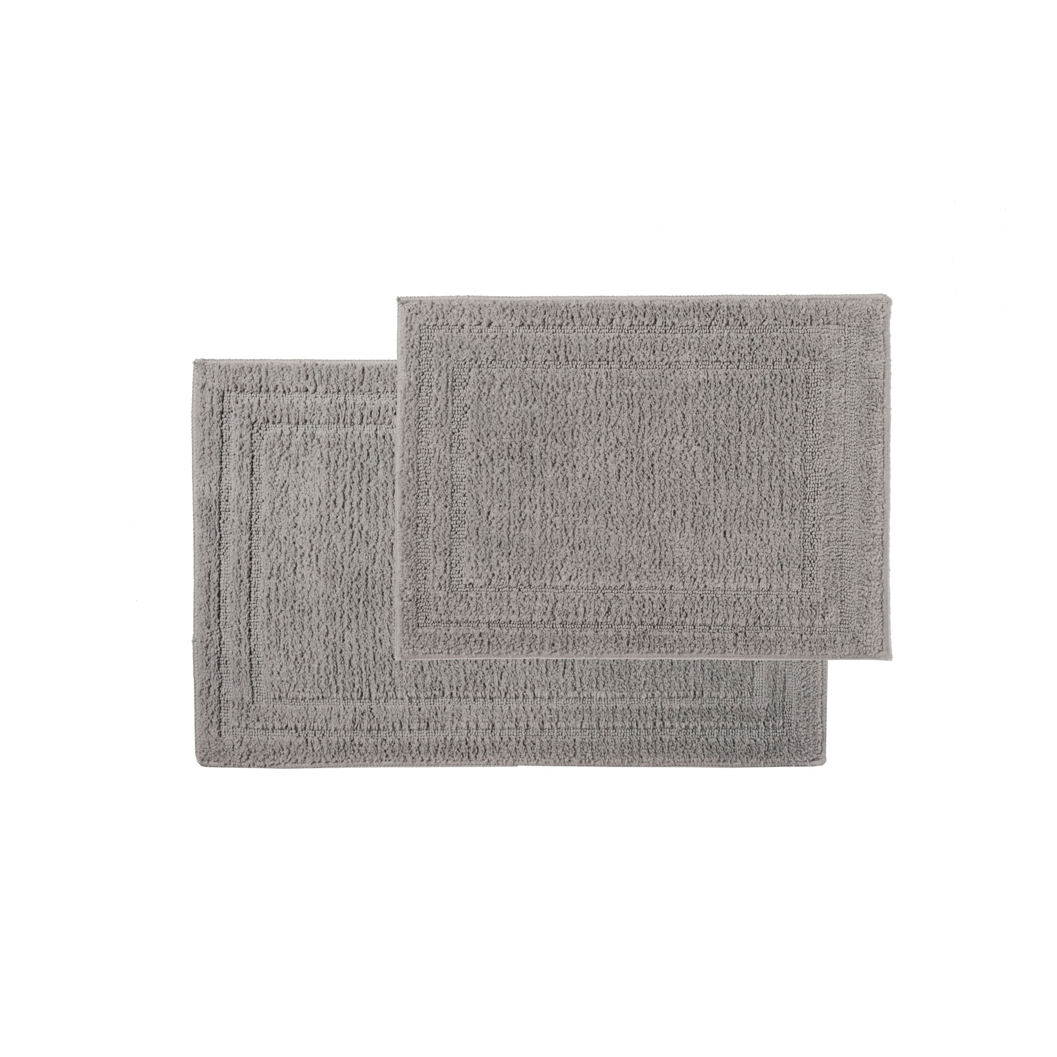 Dimosongss 2PCS Bath Mat Rug Napa Skin Super Absorbent Bath Mat 並行輸入品 2 piece - Bathroom Rugs \u0026 Bath Mats - The Home Depot