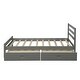 preview thumbnail 15 of 15, Wood platform bed with two drawers