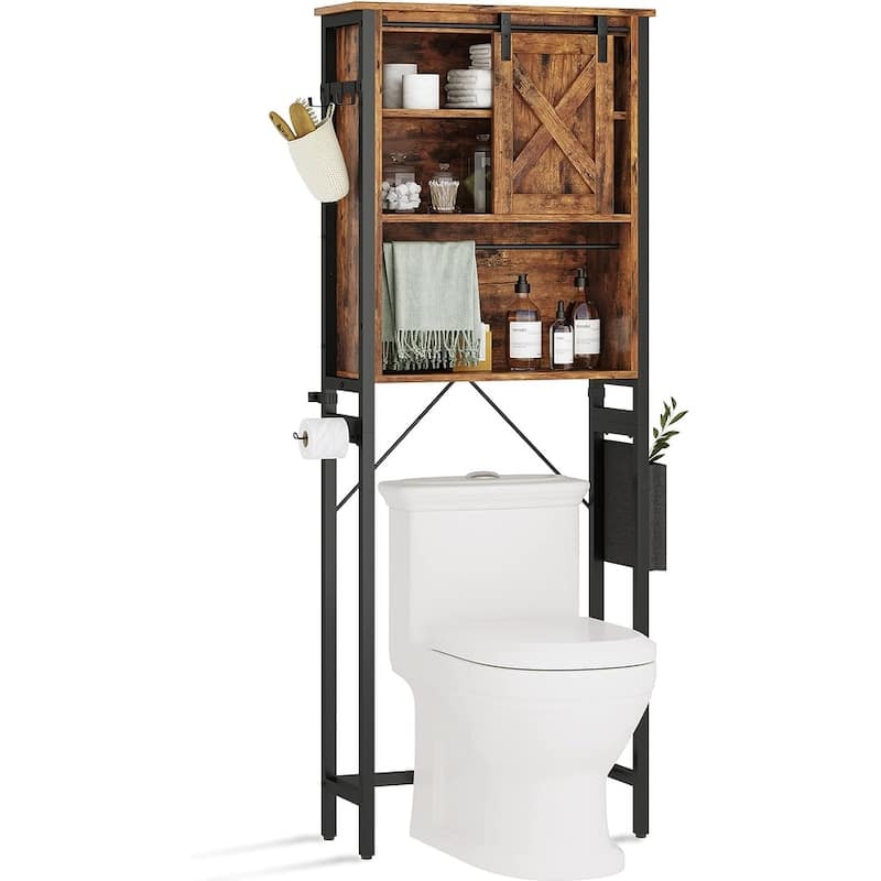 Over The Toilet Bathroom Storage Cabinet Toilet Storage Shelves