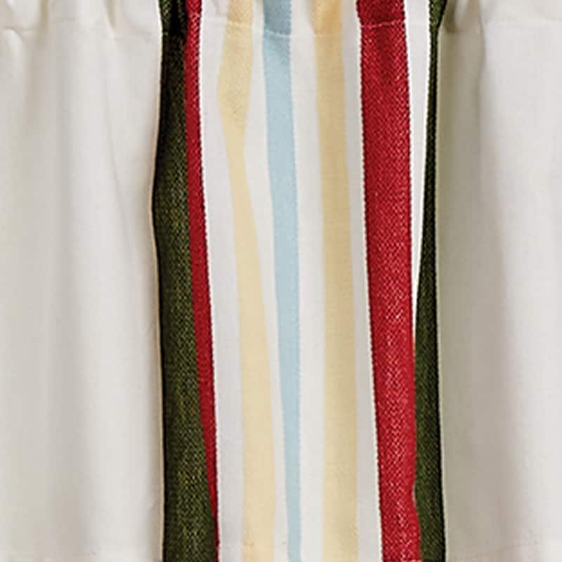 Park Designs Camp Stripe Valance 72" x 14" - 72" X 14"