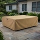 preview thumbnail 8 of 12, Pure Garden Polyester Waterproof Rectangular Patio Table Cover Tan
