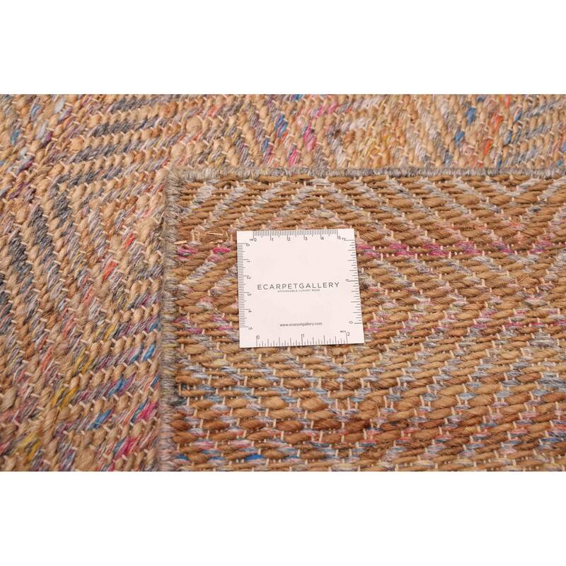 ECARPETGALLERY Flat-Weave Palas Denizli Tan Kilim - 5'4 x 7'6