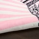 preview thumbnail 7 of 7, Nourison Imagination Indoor only Pink Eiffel Tower Graphic Area Rug 5' x 7' - Pink