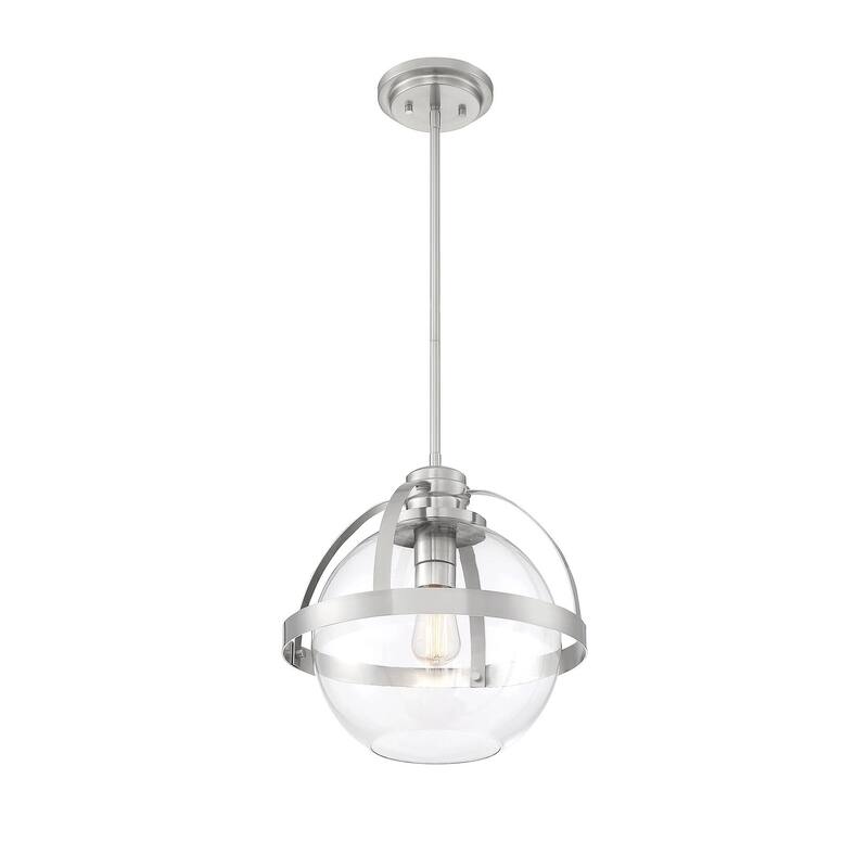Savoy House Pendleton 14" Wide Pendant with Glass Shade