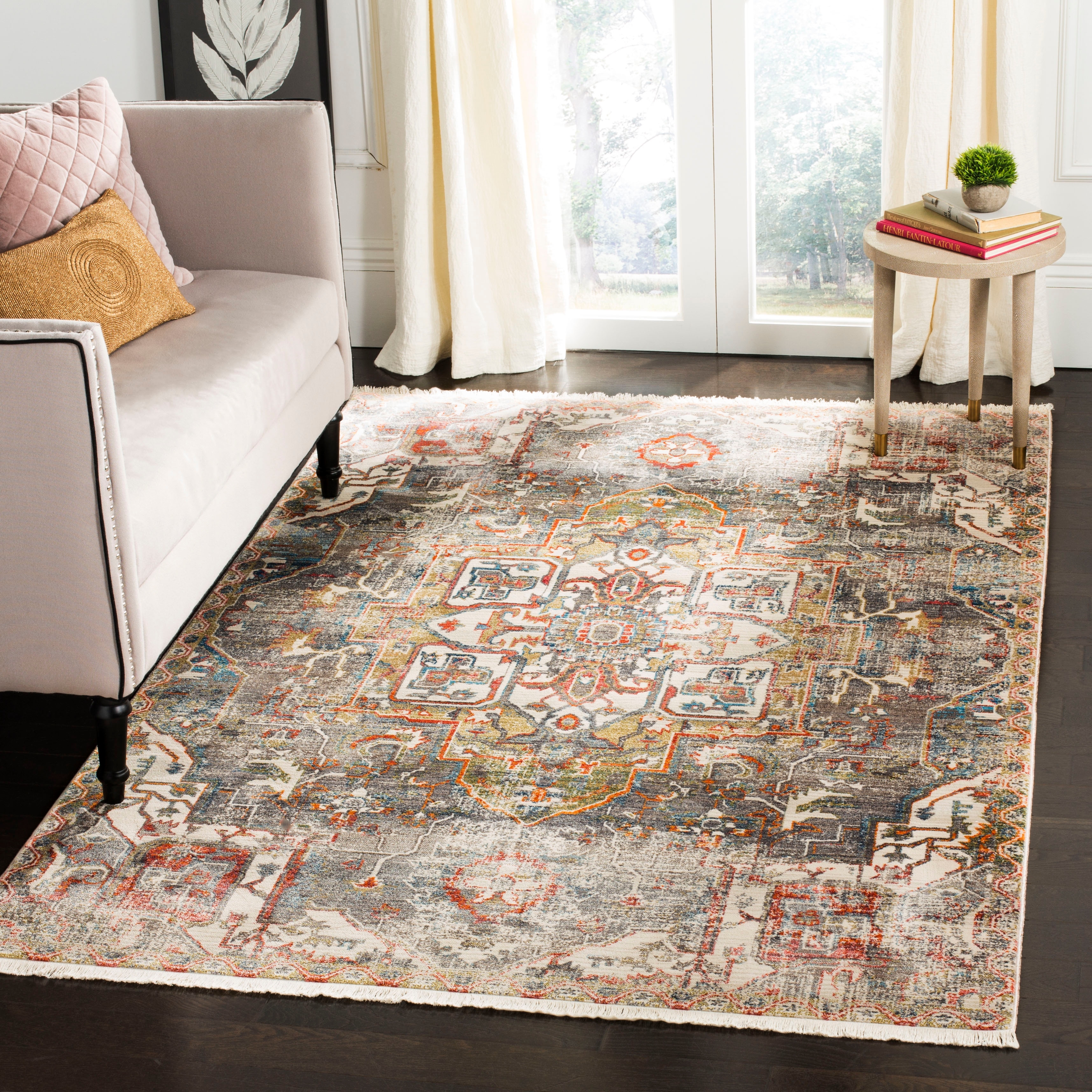 SAFAVIEH Vintage Persian Serap Oriental Distressed Rug