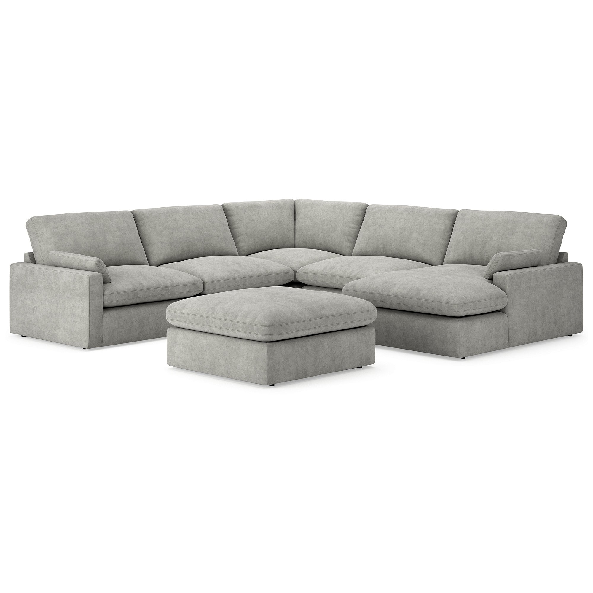 Signature Design by Ashley Sophie Gray 5-Piece Sectional with