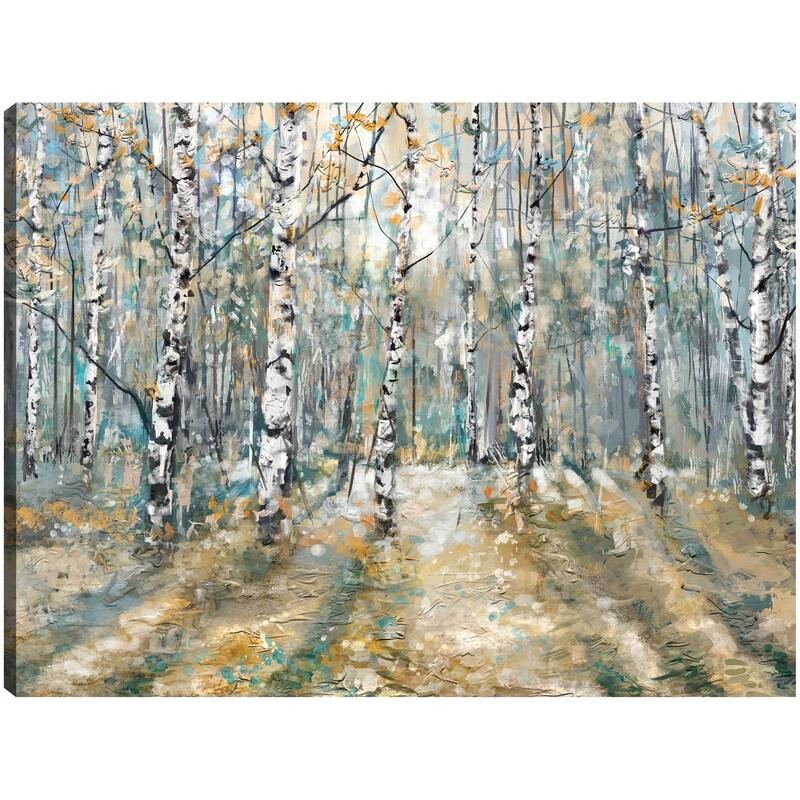 Kaleidoscope Trees II By Studio Arts Canvas Art Print