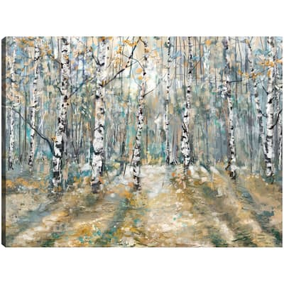 Kaleidoscope Trees II By Studio Arts Canvas Art Print