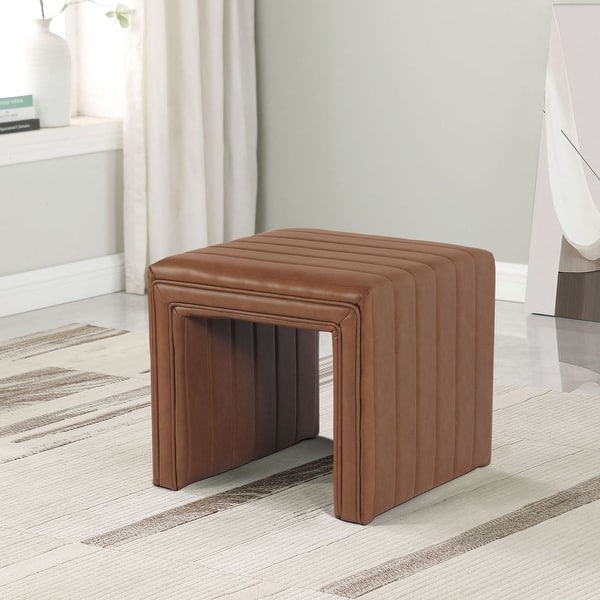 slide 2 of 116, HomePop Modern Channel Ottoman