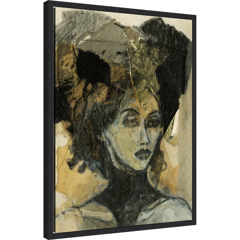 Ethereal Gaze by Ute Rathmann (18 x 24 in.), Framed Canvas Wall Art Print