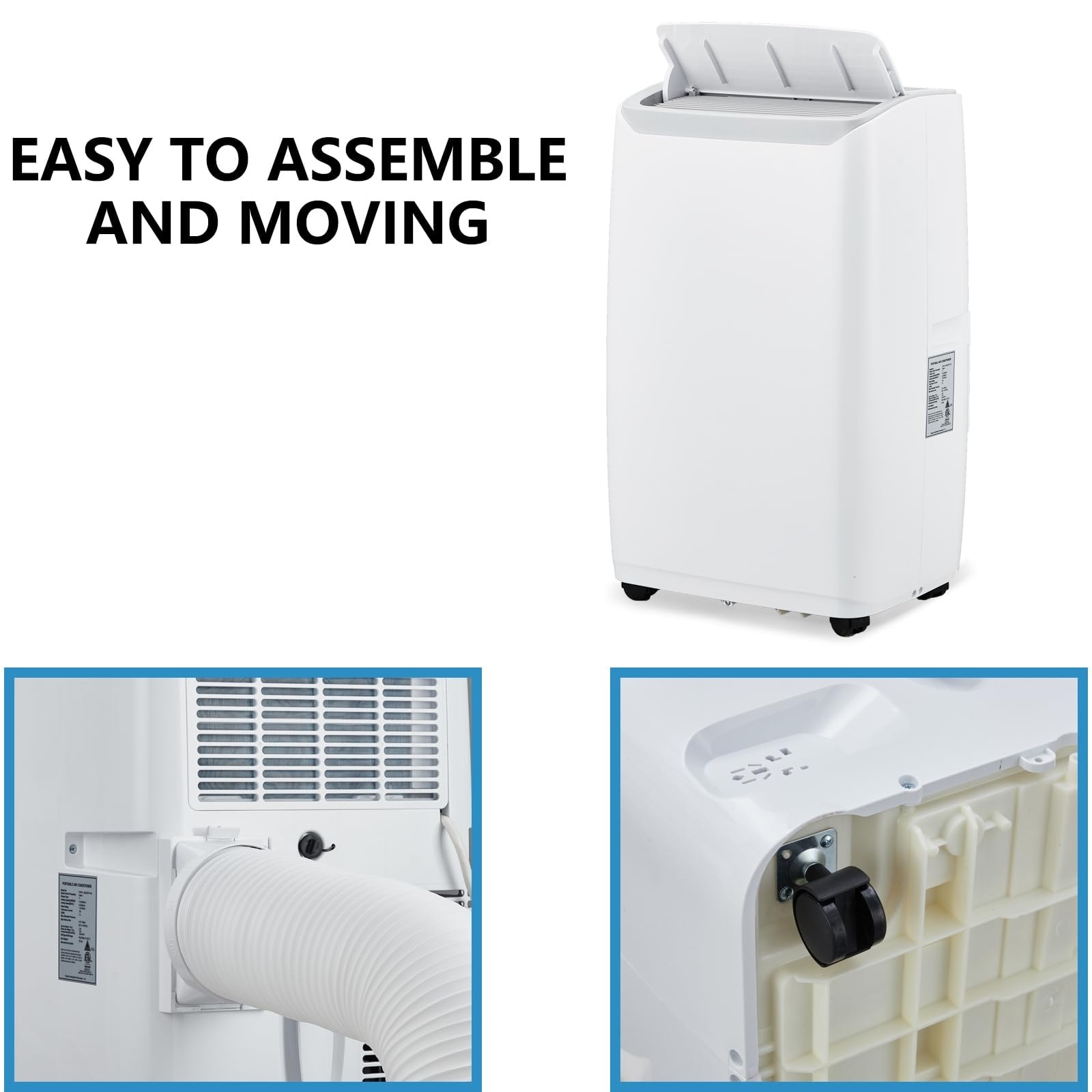 12,000 BTU Portable Air Conditioners For 3-in-1