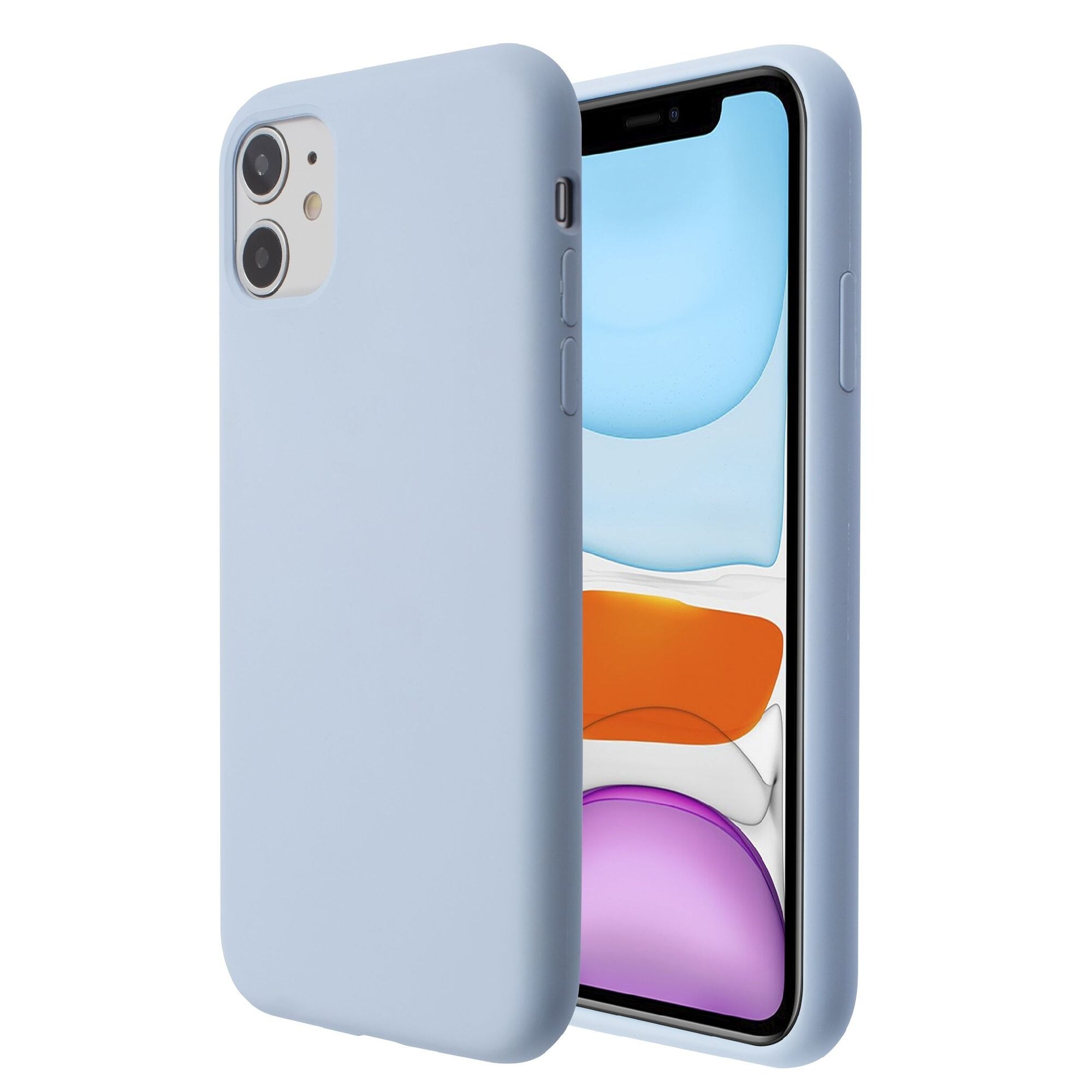 Liquid Silicone Soft Touch Case Cover For Iphone 11 6 1 Lilac Purple Overstock Liquid Silicone Soft Touch Case Cover For Iphone 11 6 1 Lilac Purple Overstock