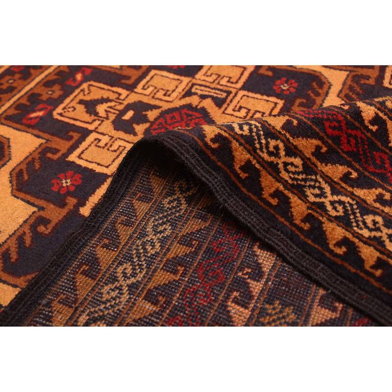 ECARPETGALLERY Hand-knotted Teimani Tan Wool Rug - 3'10 x 6'4