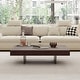 preview thumbnail 16 of 29, 43" Mid Century Modern Square Coffee Table, Carbon Steel Legs