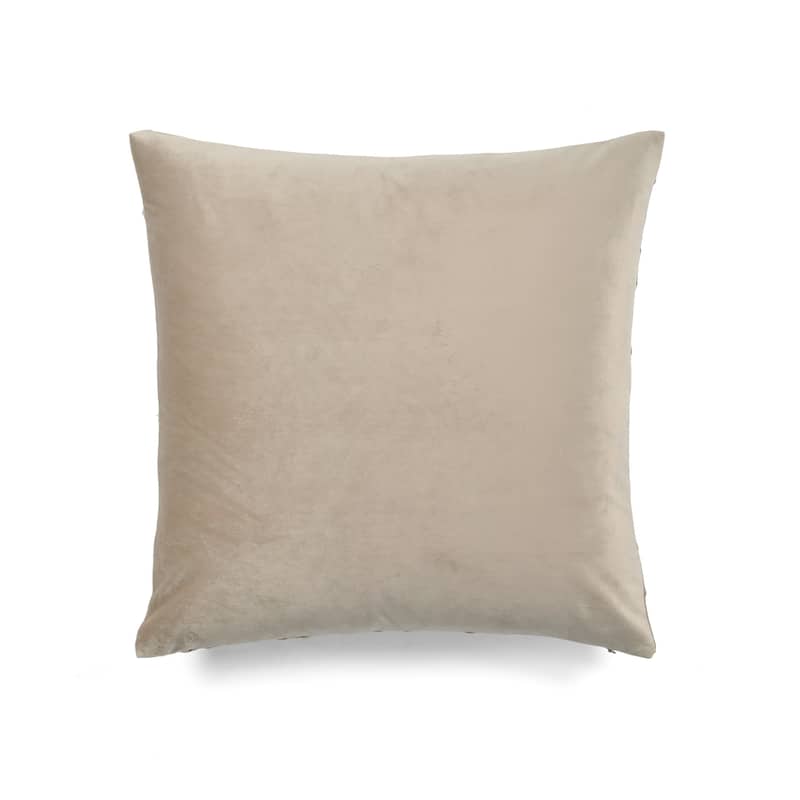 Lush Decor Velvet Diamond Pintuck Decorative Pillow Cover
