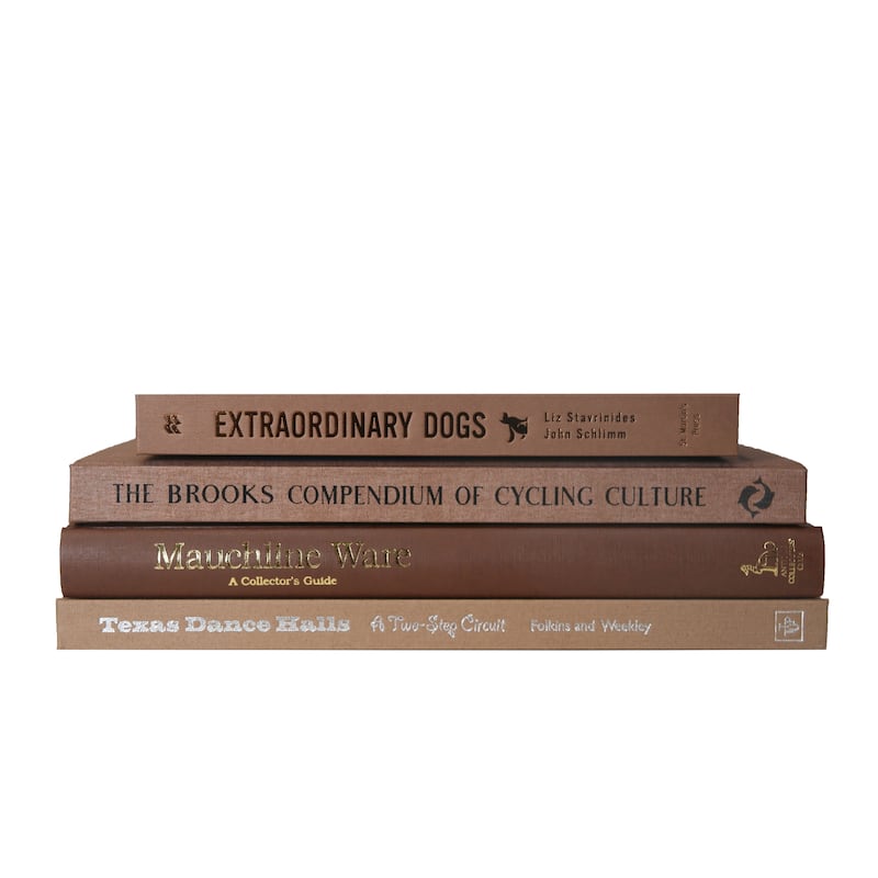 Books Brown Decorative Accessories: Chocolate Colorstak