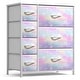 preview thumbnail 71 of 75, Dresser w/ 7 Drawers, Furniture Storage & Chest Tower for Bedroom Rainbow Sparkle