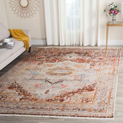 SAFAVIEH, Vintage Persian Veneranda Oriental Distressed Rug